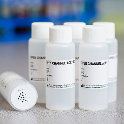 Picture of Open Channel Bottle ACE® Open Channel 5 / Reagent 1, Bottle ID 814, 6 Coded 30 mL Bottles ACE®, ACE Alera® and VetACE™ AnalyzersOC5R1