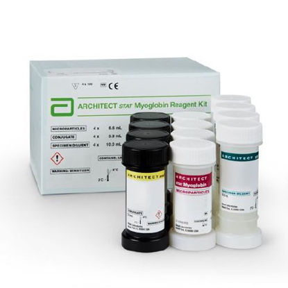 Picture of Reagent Kit Architect™ Cardiac Marker / Specific Protein Test Myoglobin For Architect ci8200 / i1000SR / i2000 / i2000SR Analyzers 400 Tests02K4320