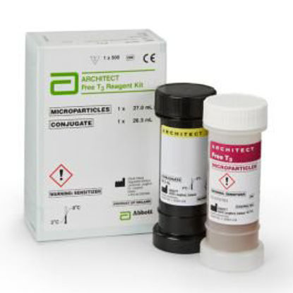 Picture of Reagent Kit Architect™ Thyroid / Metabolic Assay Free Triiodothyronine (FT3) For Architect c4100 Analyzer 500 Tests07K6335