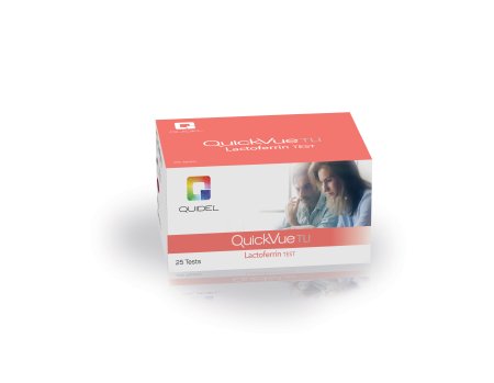 Picture of Rapid Test Kit QuickVue® TLI Gastroenteritis Test Lactoferrin Stool Sample 25 Tests20345
