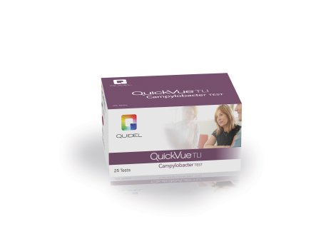 Picture of Rapid Test Kit QuickVue® TLI Gastroenteritis Test Campylobacter Stool Sample 25 Tests20344