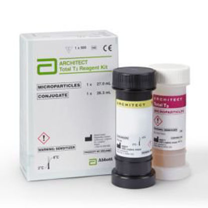 Picture of Reagent Kit Architect™ Thyroid / Metabolic Assay Total Triiodothyronine (Total T3) 500 Tests07K6437