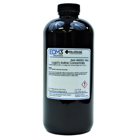 Picture of Lugol's Iodine Stain, Concentrate, 5% 16 oz.400353