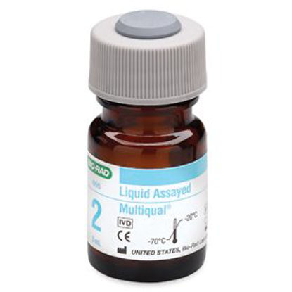 Picture of Liquid Assayed Control Multiqual® Multiple Analytes Level 2 12 X 3 mL695