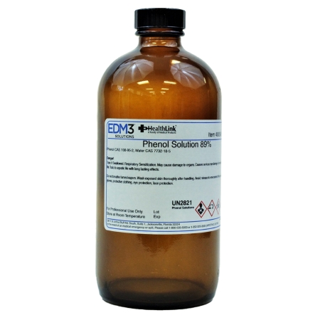 Picture of Chemistry Reagent Phenol ACS Grade 89% w/v 16 oz.400506