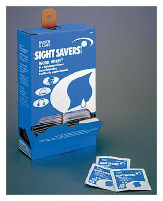 Picture of Pre-Moistened Lens and General Cleaning Wipes Bausch & Lomb™ Sight Savers™ 5 X 8 Inch, With Anti-Fog For Clean Glasses, Safety Goggles, Computer Screens, Auto Mirrors, Tablets, Smart Phones and more19047208
