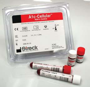 Picture of Diabetes Management Test Control A1c-Cellular™ Hemoglobin A1c (HbA1c) Level 1, 2 6 X 2.0 mL211124