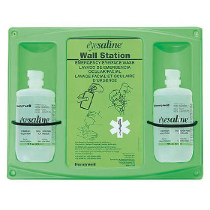 Picture of Eyewash Station Eyesaline® Double Wall Mount 16 oz.32-000465-0000