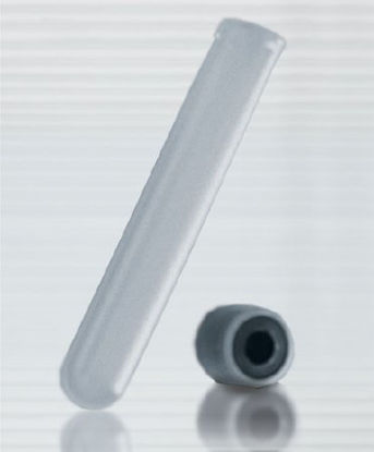 Picture of VACUETTE® Multiplex Secondary Tube Round Bottom Plain 13 X 75 mm 5 mL White Screw Cap Polypropylene Tube459000