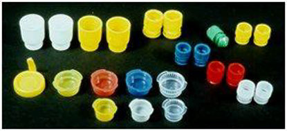 Picture of Tube Closure Polyethylene Two-Position Snap Cap Natural 12 mm For 12 mm Tubes NonSterile118120
