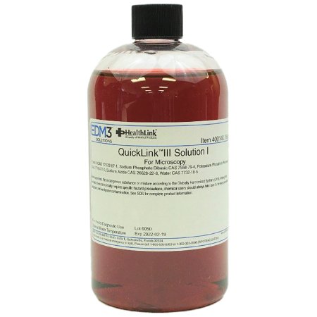 Picture of Stain Solution 1 Quick III™ Solution I 16 oz.400140