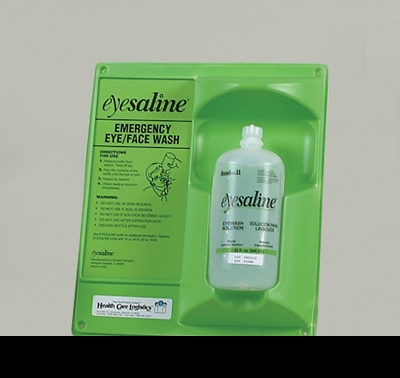 Picture of Eyewash Station Eyesaline® Wall Mount 32 oz. Bottle10076