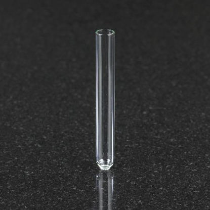 Picture of Test Tube Round Bottom Plain 10 X 75 mm 3 mL Without Color Coding Without Closure Glass Tube1503
