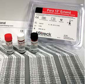 Picture of Hematology Control Para 12™ Extend Low Level / Normal Level / High Level 18 X 4.5 mL218770