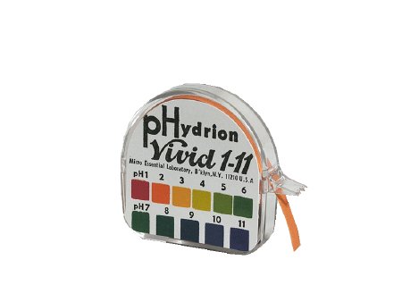 Picture of pH Paper in Dispenser Hydrion™ Vivid™ 1.0 to 11.0MES51