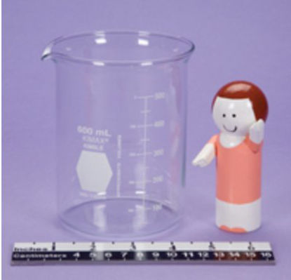 Picture of Graduated Beaker Glass 600 mL3027