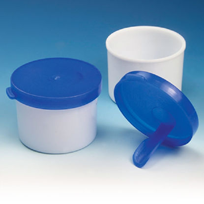 Picture of Stool Specimen Container Polypropylene 20 mL (0.67 oz.) Snap-On Lid Unprinted NonSterile109224