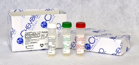 Picture of Infectious Disease Immunoassay Control Kit DPP® HIV 1/2 Rapid Test HIV 1/2 Assay Positive HIV-1 / Positive HIV-2 / Negative60-9552-0