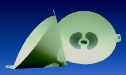 Picture of Calculi Strainer with Filter Gerson® White, Cone Shaped, Nylon Filter Tip, Disposable Liquid Filtration010713