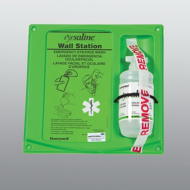 Picture of Eyewash Station eyesaline® Wall Mount 16 oz.18901