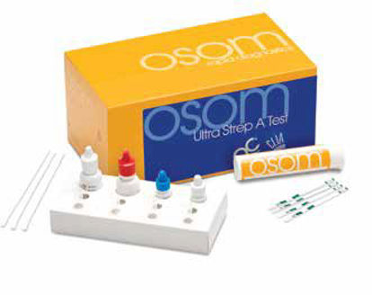 Picture of Rapid Test Kit OSOM® Ultra Infectious Disease Immunoassay Strep A Test Throat Swab Sample 50 Tests71001-050