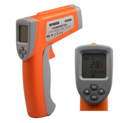 Picture of Infrared Thermometer Fahrenheit / Celsius -58° to 1562°F (-50° to 580°C) Infrared Sensor Handheld Battery OperatedTCT8580