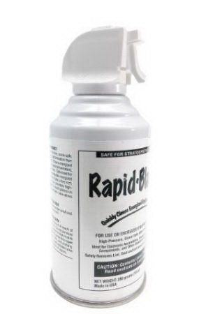 Picture of Moisture-free Spray RapidBlast™ 10 oz. For Clearing Dust and Debris Off Laboratory Instruments, Computers, Keyboards and MoreID-RAP-BLST