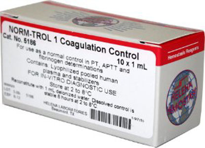 Picture of Hemostasis Control Norm-Trol™ Normal Level 10 X 1 mL5186