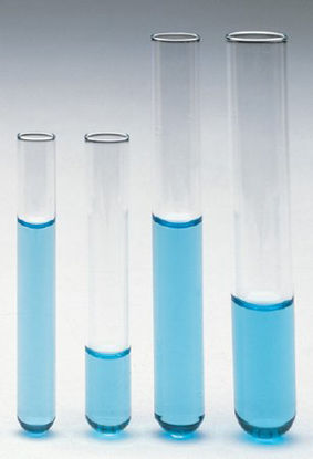 Picture of SP® Test Tube Round Bottom Plain 12 X 75 mm 5 mL Without Color Coding Without Closure Glass TubeSP1290-3