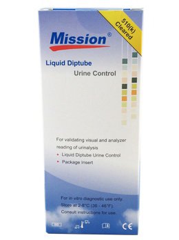 Picture of Liquid Diptube Control Set Mission® Urinalysis 2 Levels 2 X 2 X 12 mLAC-U021-071U-4