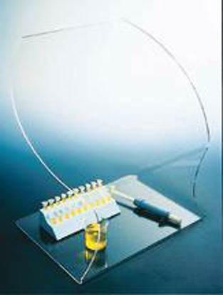 Picture of Splash Shield Fisherbrand® 12 Inch W Lower End, Acrylic, Nonskid feet, Excellent Visibility17987421
