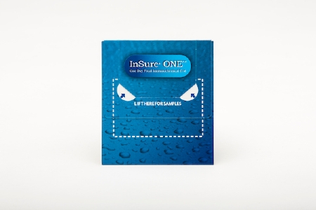 Picture of Colorectal Cancer Screening Quality Control InSure® FIT™ Fecal Occult Blood Test (FOBT) 50 Test Cards11018.01