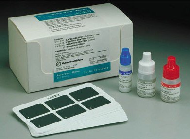 Picture of Rapid Test Kit Sure-Vue® Mono Latex Agglutination Test Infectious Mononucleosis Serum / Plasma Sample 50 Tests23038006