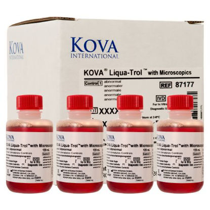 Picture of Urinalysis Control Kova® Liqua-Trol™ Urine Dipstick Testing Abnormal Level with Microscopics 4 X 120 mL87177