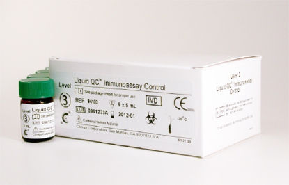 Picture of Immunoassay Control CLINIQA® Liquid QC™ 3 Levels 1 X 3 X 5 mL94109
