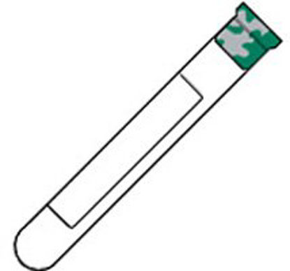Picture of BD Vacutainer® PST™ Venous Blood Collection Tube Plasma Tube Lithium Heparin / Separator Gel Additive 16 X 100 mm 8 mL Green / Gray Mottled Conventional Closure Polyethylene Terephthalate (PET) Tube02687104