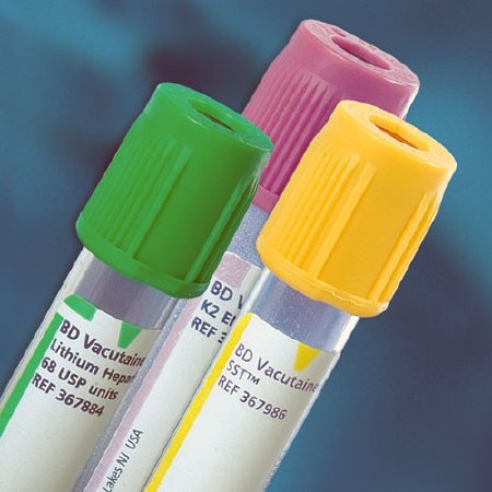 Picture of BD Vacutainer® Plus Venous Blood Collection Tube Glucose Determination Sodium Fluoride / Potassium Oxalate Additive 13 X 75 mm 4 mL Gray Conventional Closure Plastic Tube02683135
