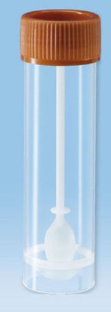 Picture of Stool Specimen Container 20 X 76 mm Polypropylene Screw Cap with Sampling Device Unprinted Sterile80.734.001