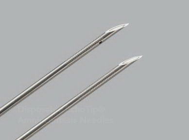 Picture of Amniocentesis Needle EchoTip® 22 Gauge 9 cm Length Echogenic TipG16303