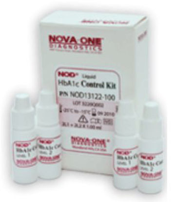 Picture of Diabetes Management Test Control Nova-one™ Hemoglobin A1c (HbA1c) 2 Levels 4 X 1 mLNC9804969