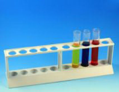 Picture of Test Tube Rack 10 Place 16 to 17 mm Tube Size White456106
