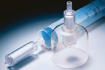 Picture of Filter Unit Sterivex-HV™ 0.45 µm, 1000 mL, 17 Diameter X 67 H mm, Clear, PVDF / Eastar, SterileSVHV01015