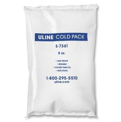 Picture of Refrigerant Gel Pack 3/4 X 4 X 6 Inch, 8 oz., Reusable For Safe Transport of Temperature-sensitive ItemsS-7361