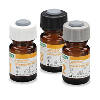 Picture of Immunoassay Control Kit Lyphochek® Immunoassay Plus MiniPak Multiple Analytes 3 Levels 3 X 5 mL370X