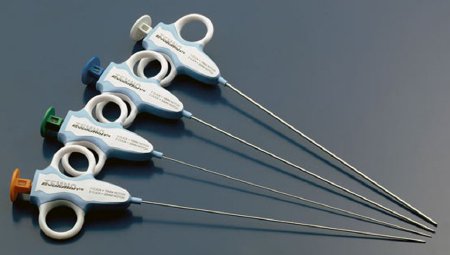 Picture of Soft Tissue Biopsy Needle Temno Evolution® 18 Gauge 11 cm Length Orange Beveled TipTT1811