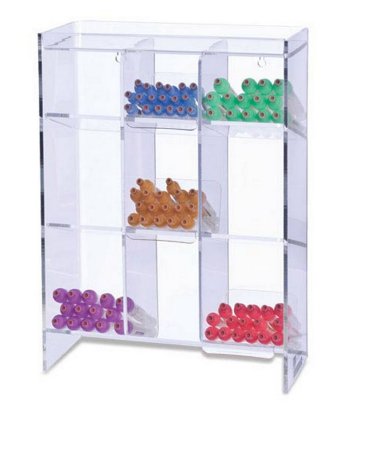 Picture of Blood Collection Tube Test Tube Rack Clear 5-1/2 X 12 X 16 Inch7100