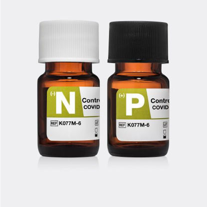 Picture of Antibody Test Control LQ COVID-19 Antibodies Positive Level / Negative Level 6 X 1 mLK077M-6