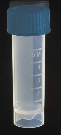 Picture of Axygen™ Transport Tube Conical Bottom, Skirted Plain 5 mL Blue Screw Cap Polypropylene Tube14222650