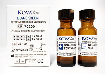 Picture of Drugs of Abuse Control Detectabuse® DOA-Skreen 17-Drug Panel Positive Level / Negative Level 2 X 10 mL702001