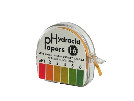Picture of pH Paper in Dispenser Hydrion™ 1.0 to 6.014853150P